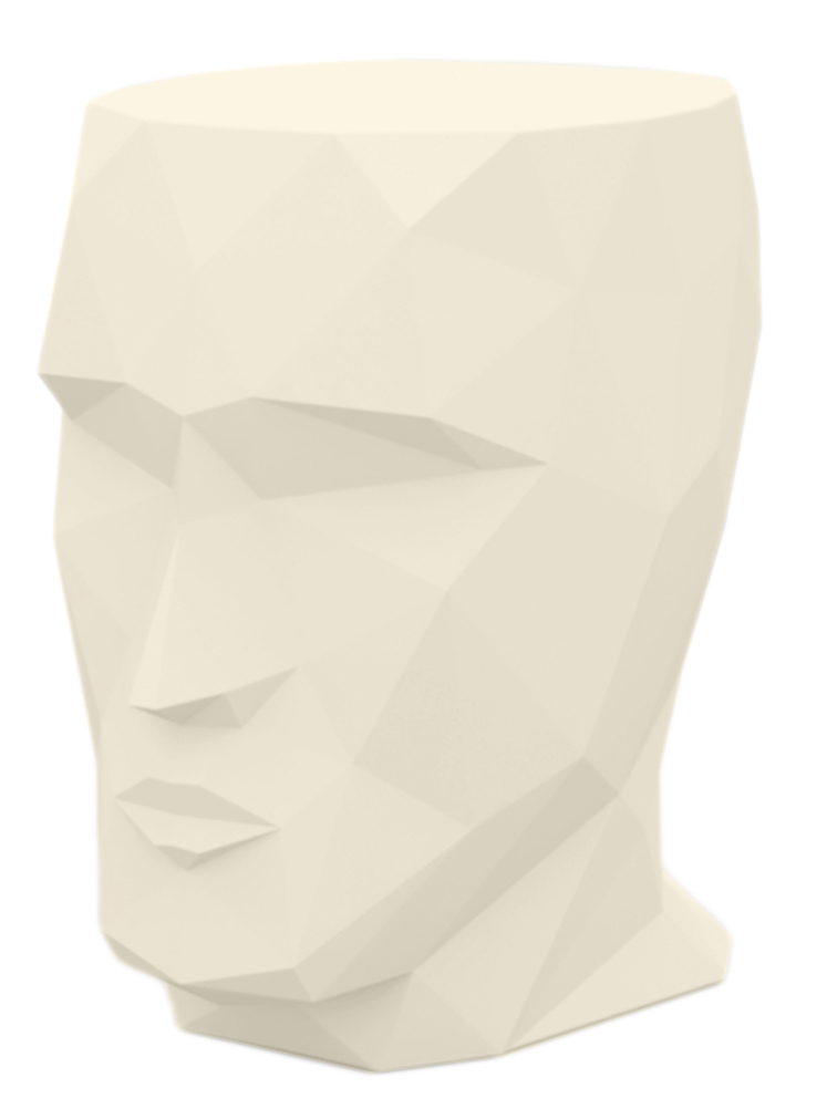 070213 Табурет матовый ecru Vondom Adan - Вид №1