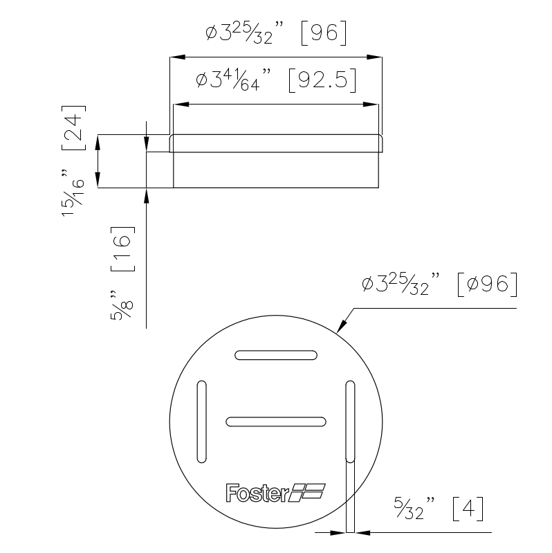 Foster Держатель ножей 8100 030 8100030 - Вид №1