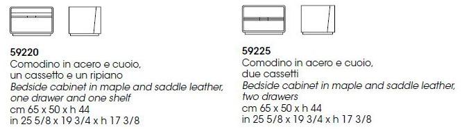 Giorgetti Прямоугольная тумбочка из клена с ящиками Frame sun-id-1434223 - Вид №3