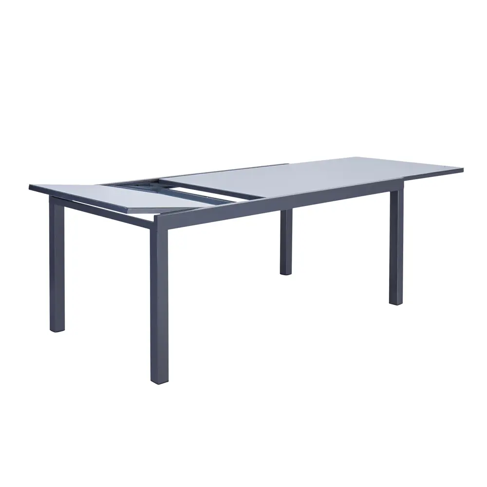 Стол садовый BEGINIA Lyra 180-260x90x74 см алюминий серый STLM-2151410 - Вид №6