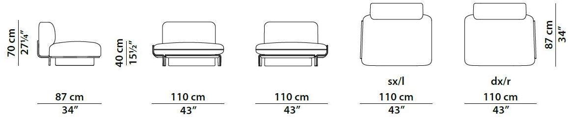 BAXTER Кожаное кресло Bardot sun-id-1425424 - Вид №2
