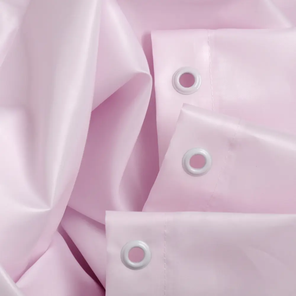 Штора для ванны Brillar pink, 180х200 см, полиэстер, цвет розовый 82168002 STLM-2015674 WESS - Вид №2