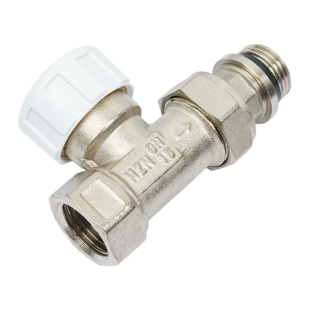 Термостатический клапан Heizen для радиатора прямой 1/2" с точной регулировкой 15128808 STLM-0005505 - Вид №2