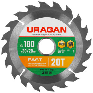 Диск пильный Uragan 36800-180-30-20_z01 9123055