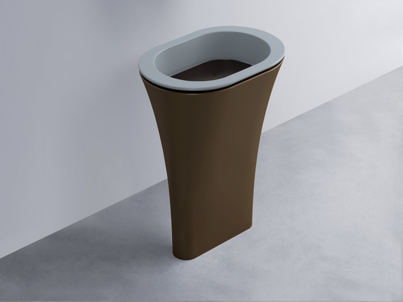 AMLA65-BR+AMPILO-LV+AMCOLO-CA Раковина Amedeo Ovale отдельностоящая cielo Enjoy + Amedeo Ceramica Cielo