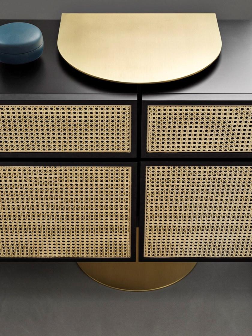 Wiener GTV Design Комод из дерева и венской соломы Nyny sun-id-1427448 - Вид №5