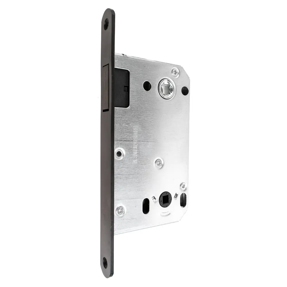 Защелка межкомнатная Palladium 590M 80x140 мм сталь цвет черный 89346982 STLM-2115248 