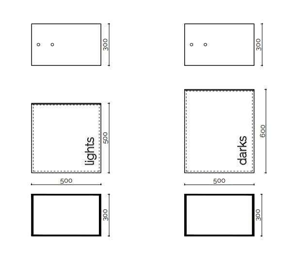 Корзина для белья Corian® Acquapazza Corian ® elements ARCH-00129223 - Вид №2