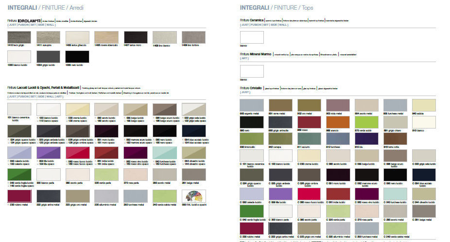 SET6 Комплект мебели cm 50 (p. 50) + 50 (p. 50) Berloni Bagno 43285 - Вид №3