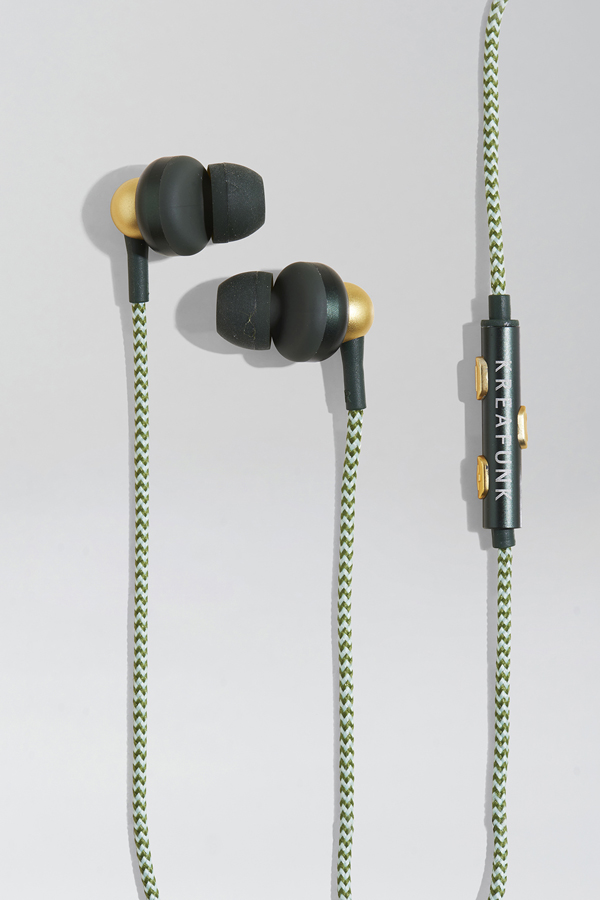 Наушники aGEM хаки KREAFUNK KFTP78 - Вид №1