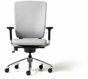 Diemme Офисный стул из ткани с 5 спицами и подлокотниками Style