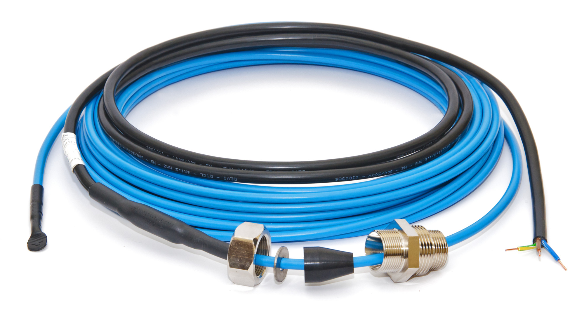 Danfoss DEVIaqua™ 9Т — двухжильный нагревательный кабель для защиты трубопроводов от замерзания DEVIaqua 9Т кабель 225Вт 230В 25м 140F0007  - Вид №14