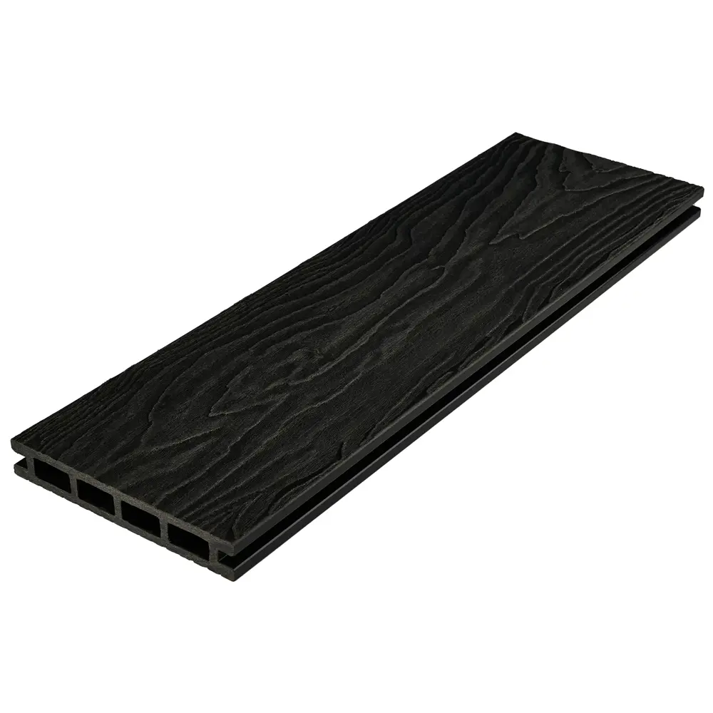 Террасная доска ДПК Groentec цвет Антрацит 145x25x3000 мм 0.435 м² STLM-2021210 - Вид №3