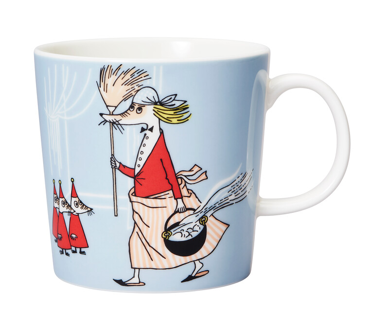 1057216 Кружка Moomin Филифьонка Серая 300 Мл Arabia 1873 