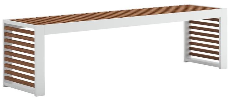 GANDIABLASCO Садовая скамейка из тика Dna teak sun-id-1462882 - Вид №2