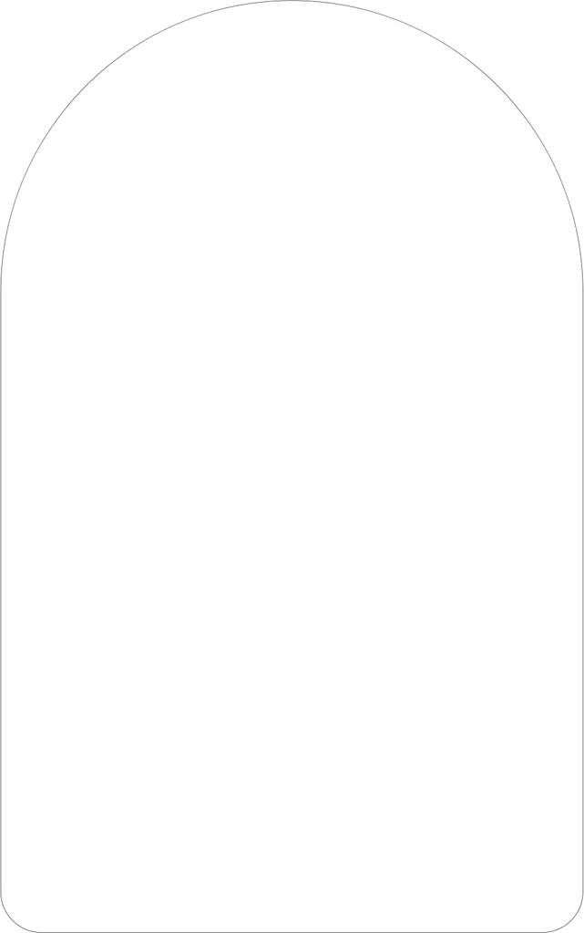 BY 0008 Зеркало со шлифованной кромкой EVOFORM Primary - Вид №1