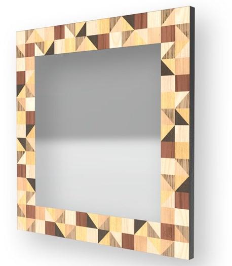 LIGNIS® Квадратное настенное зеркало в раме Dolcevita brio 12.026 - Вид №1