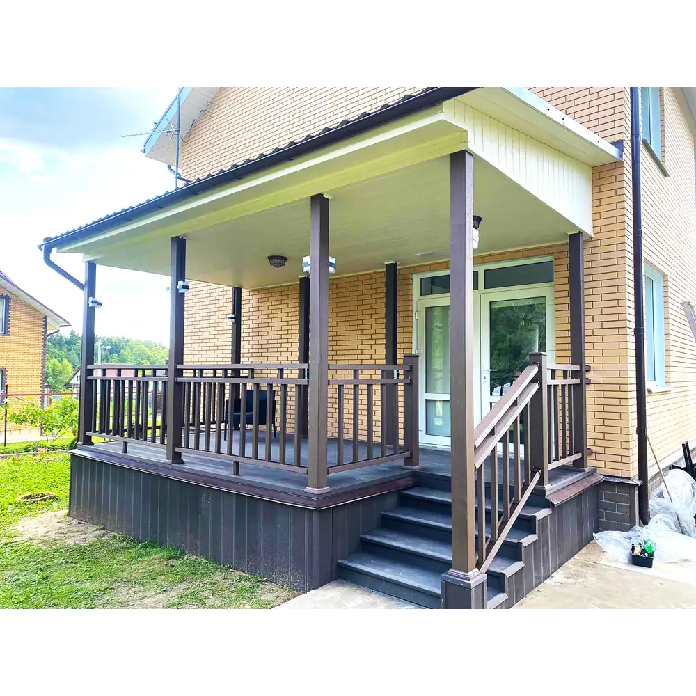 Террасная доска ДПК CM Decking Grand цвет Венге 3000x190x25 мм вельвет 0.57 м² STLM-2196740 - Вид №15