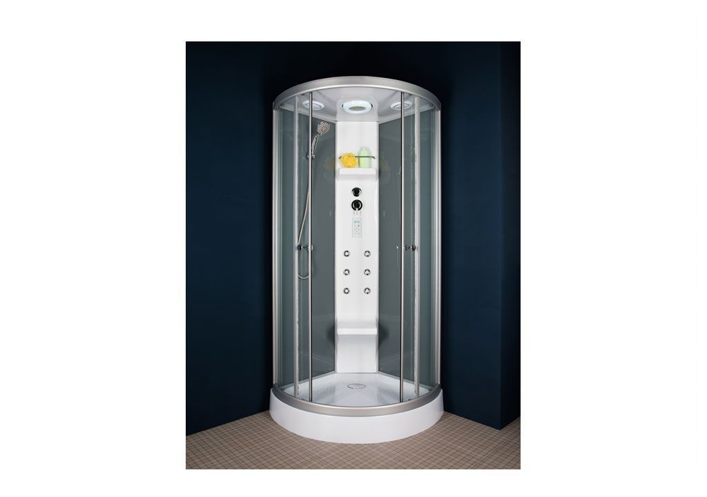 Душевая кабина Aquanet Antares 90x90, прозрачное стекло 00173480 - Вид №2