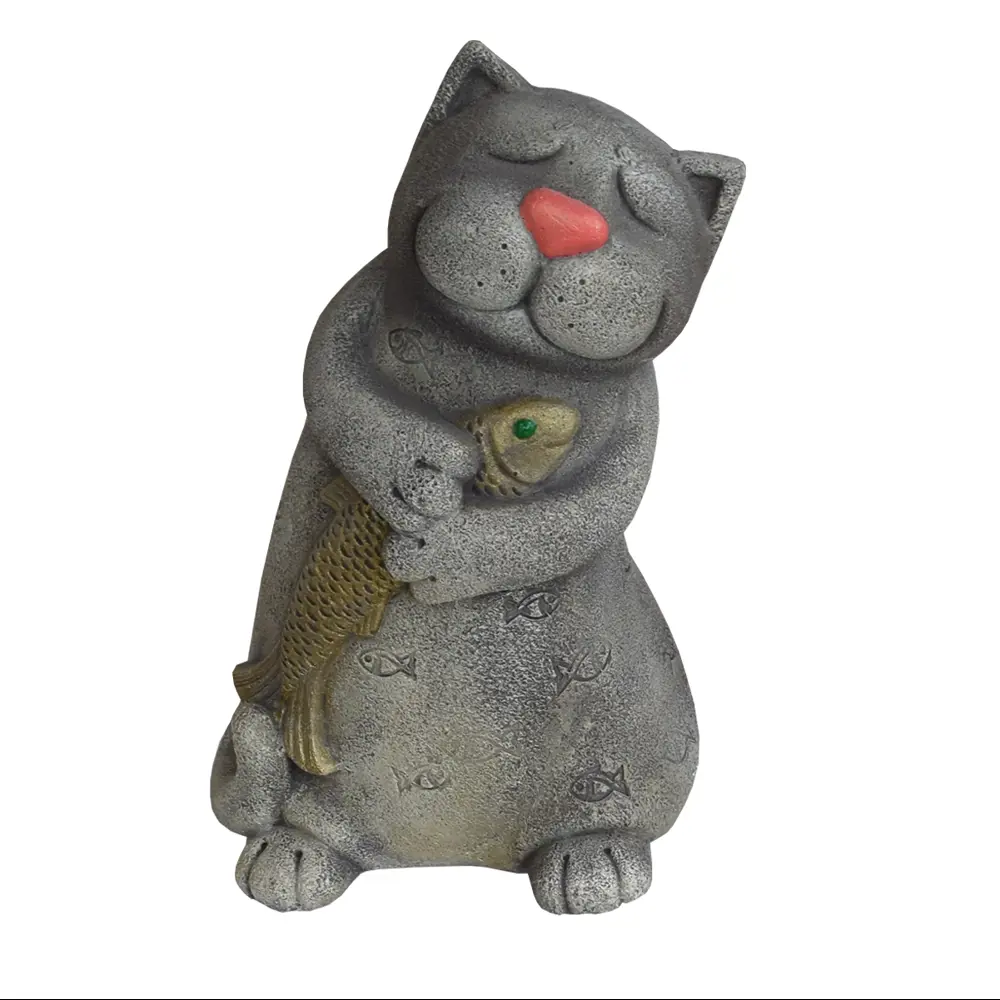 Santreyd Котокайф — Садовая фигура из искусственного камня для уютного уголка 87614081 STLM-0074541