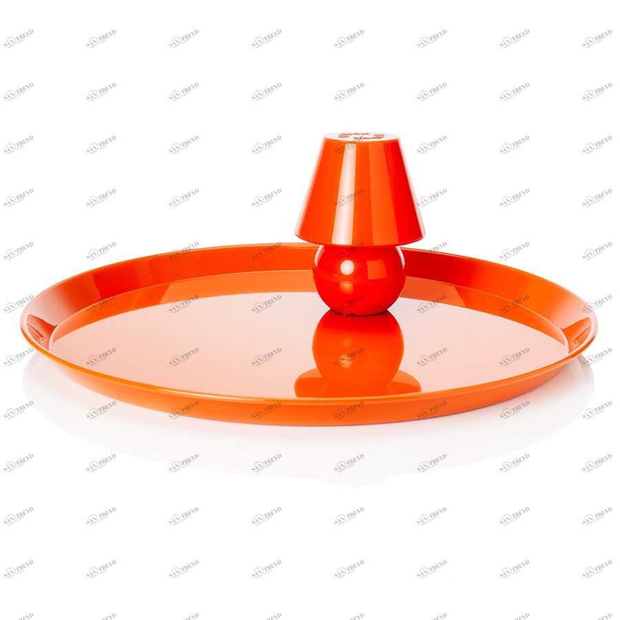 Поднос с лампой Snacklight, оранжевый Fatboy 100560