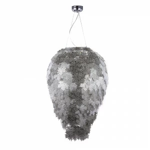 Подвесной светильник Maple silver от Delight Collection KM0131P-1A DELIGHT COLLECTION ДИЗАЙНЕРСКИЕ 243657 Серебряный