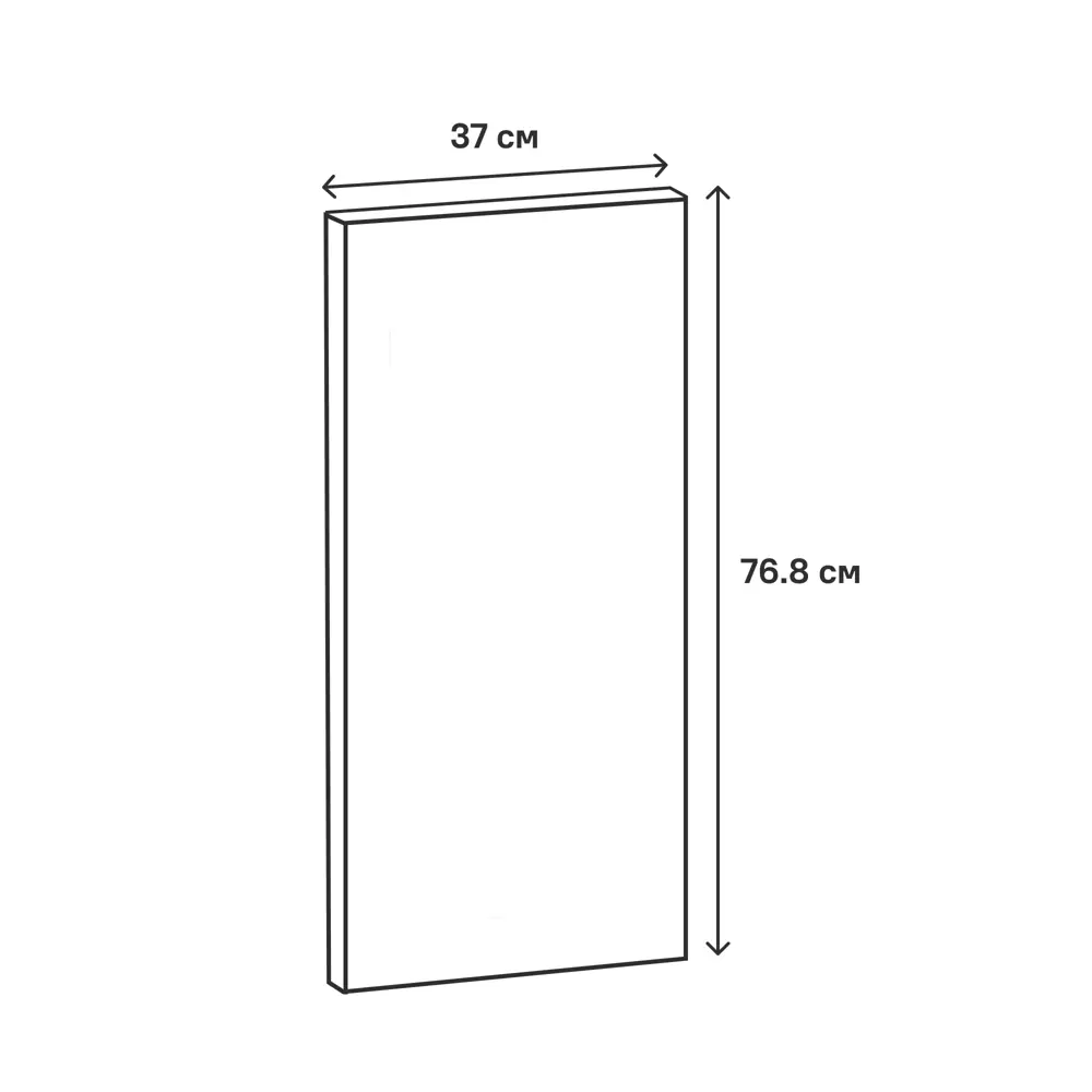 Фальшпанель DELINIA ID для кухни Рошаль 37×76.8 см 86881238 STLM-0863721 - Вид №10