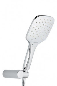 163CR Набор ручного душа 163: шланг 150см. из латуни (C02706А), двухрежимная лейка, цвет хром