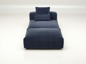 Мягкий шезлонг