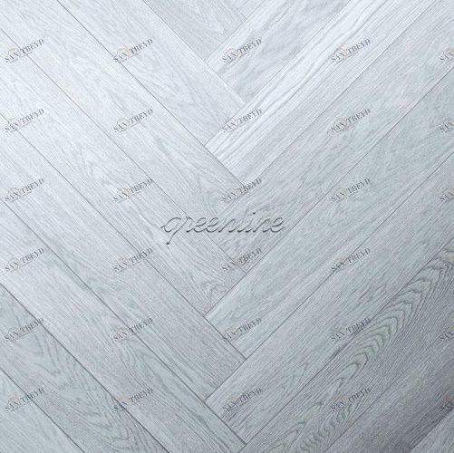 Паркет Ёлка GreenLine Валенсия Дуб Натур с брашью (Текстурированная) 500х125 мм 1900200044
