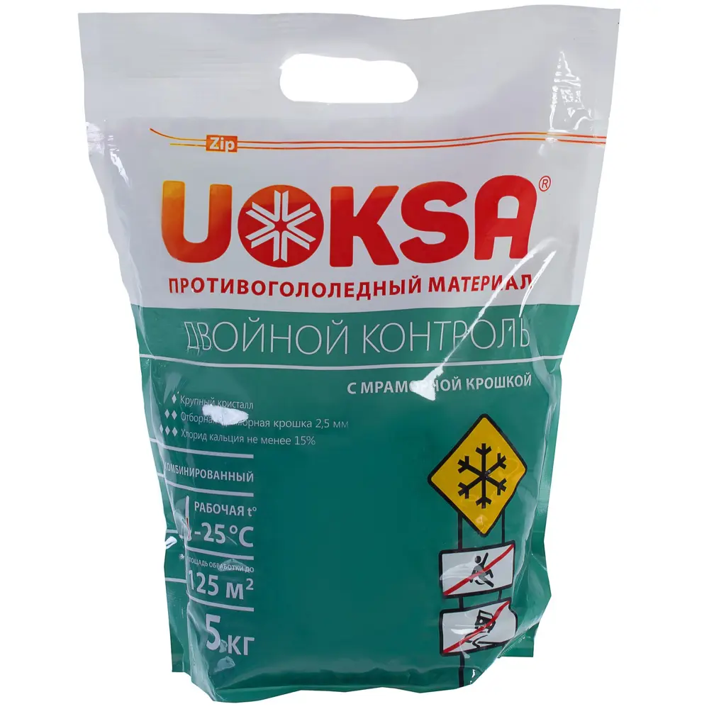 Противогололедный UOKSA ДвойнойКонтроль 5 кг 18869759 STLM-2042319 Santreyd 