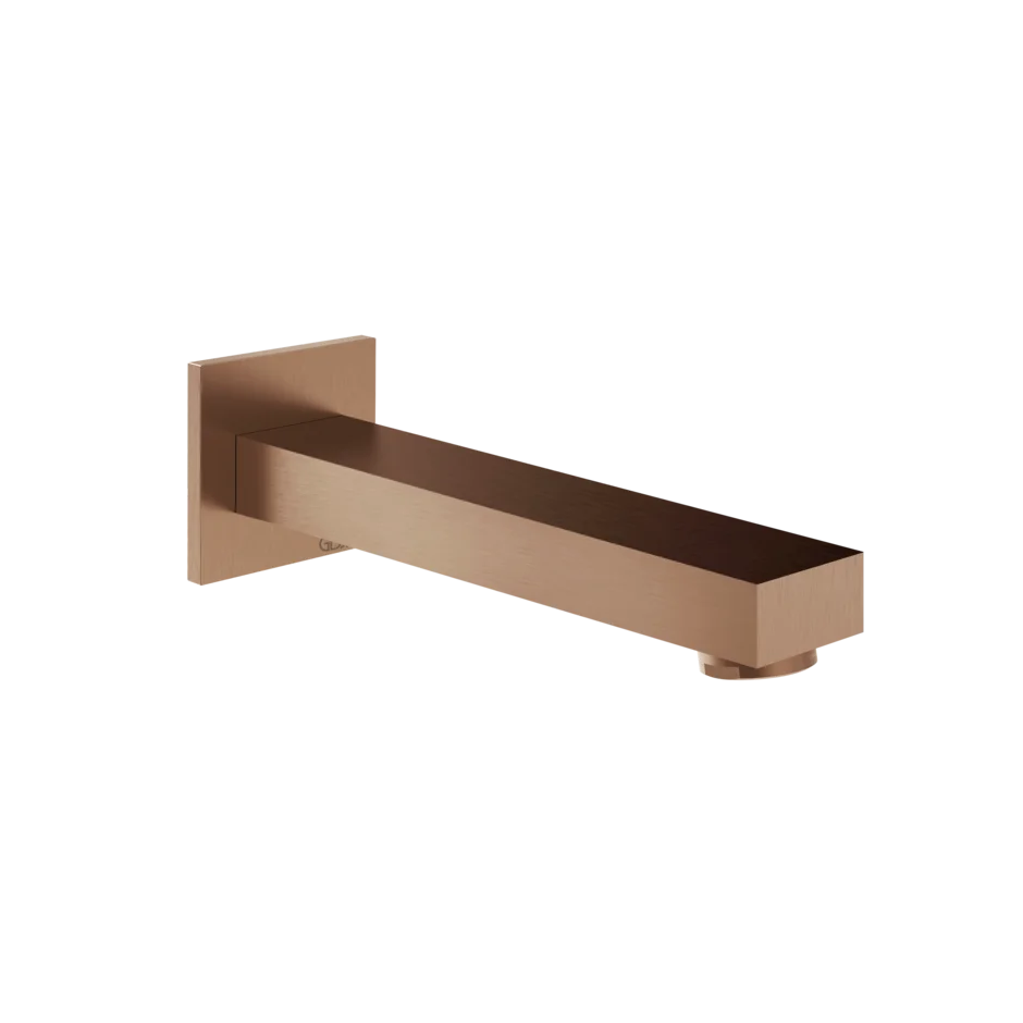 Носик для ванны 73103 708 Gessi Inverso МЕДНЫЙ МАТОВЫЙ PVD 73103708