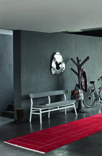 Gervasoni Скамья со спинкой, обитая тканью Brick sun-id-1399587 - Вид №2