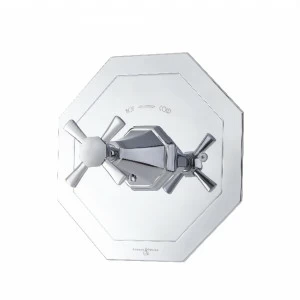 Traditional bathrooms Термостатический смеситель для душа ART DÉCO с крестовой ручкой Pr5158.nk