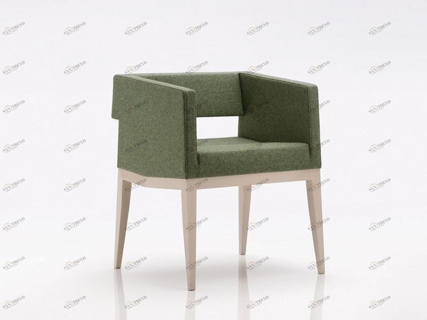 Billiani Мягкое кресло с подлокотниками Inka wood sun-id-1369407