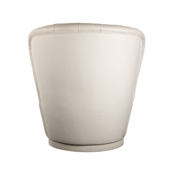 Кресло мягкое круглое молочное PUCCINI UNICO ДИЗАЙНЕРСКИЕ 249303 Молочный  - Вид №3