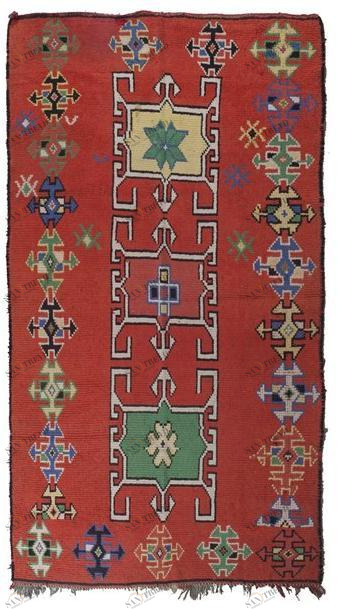 AFOLKI Прямоугольный шерстяной коврик с рисунком Azilal Taa1281be