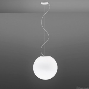 Fabbian F07A25 01 белый шар подвесной светильник