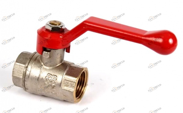 Кран шаровый 1/2 RR_гг рычаг 371 (37112) REMER 181175