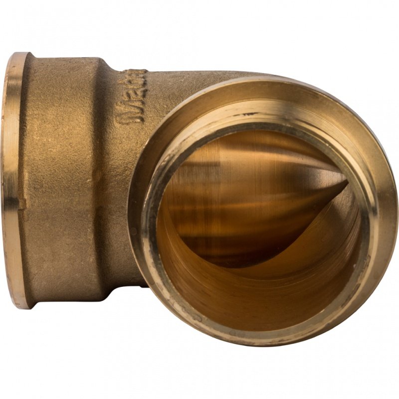 Угольник ВН с упором 2" латунь STOUT SFT0015000002 - Вид №2