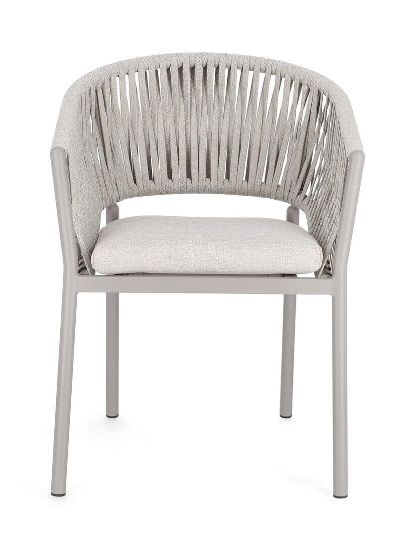 Штабелируемый садовый стул со встроенной подушкой BIZZOTTO Florencia ARCH-00069637 - Вид №5