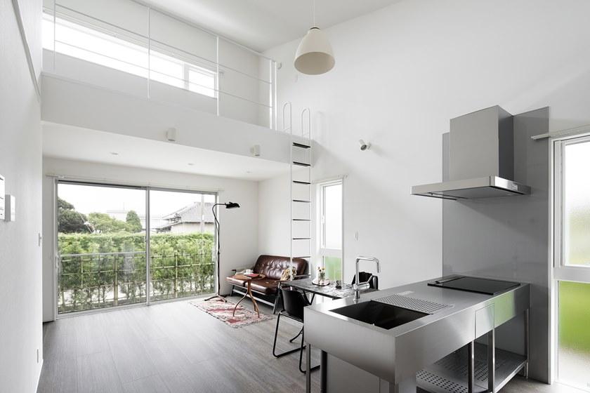 sanwacompany Кухня из нержавеющей стали с островом без ручек sun-id-1404466 - Вид №5