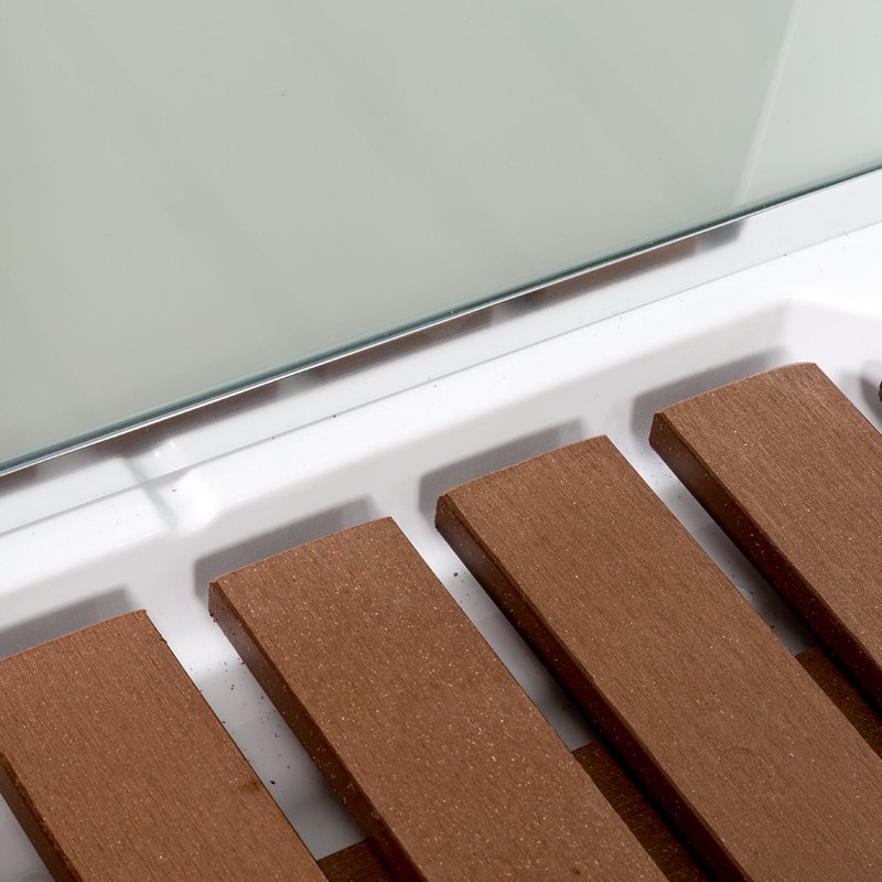 D129 S LED Душевая кабина DETO Серия D А102 L LED и гидромассажем - Вид №11