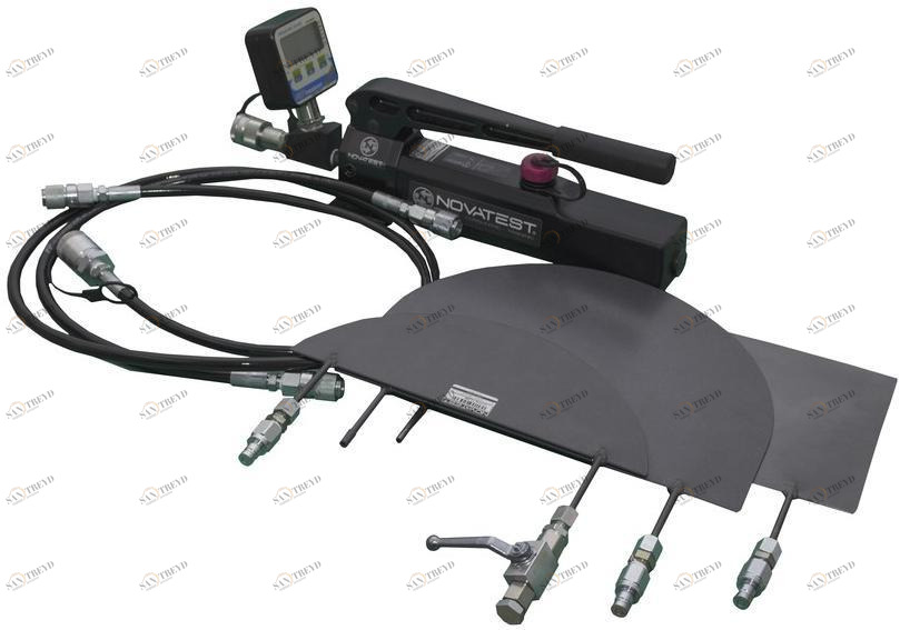 NOVATEST Гидравлическая система для испытаний с плоскими домкратами Prove su muratura sun-id-1361528