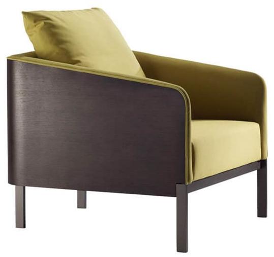 HC28 Cosmo Кресло из ткани с подлокотниками Emma No128-1 - Вид №1