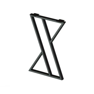 Подстолье для рабочей поверхности Лофт 85 см Z-образное металл цвет черный