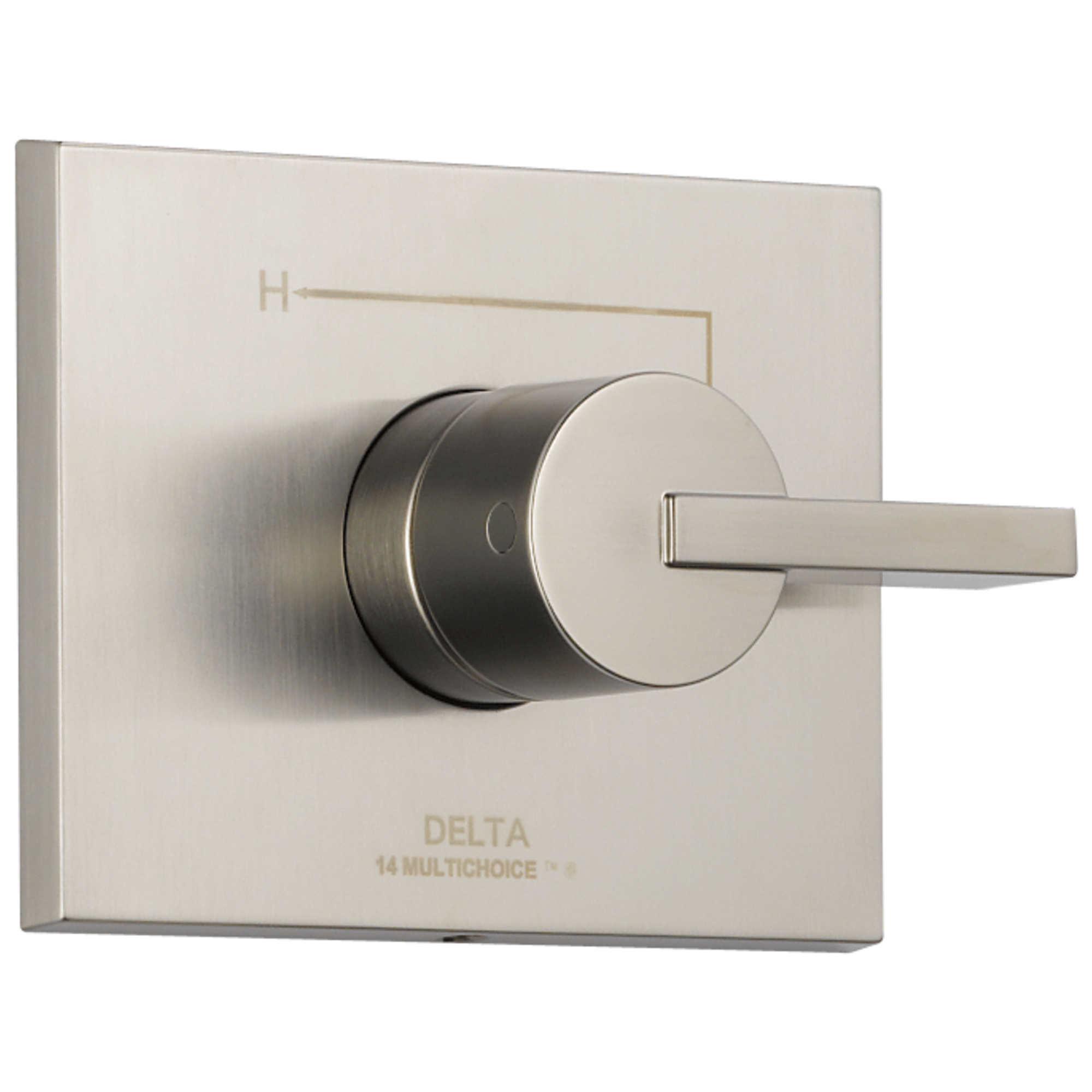 T14053-SS Трим только для клапана Monitor® серии 14 Delta Faucet Vero Нержавеющая сталь