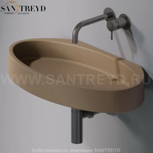 L015T1RPV4.132 Подвесная раковина настенная овальная A. e T. Italia P35