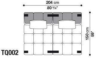 B&B Italia Модульный секционный диван Tufty time sun-id-1414316 - Вид №36