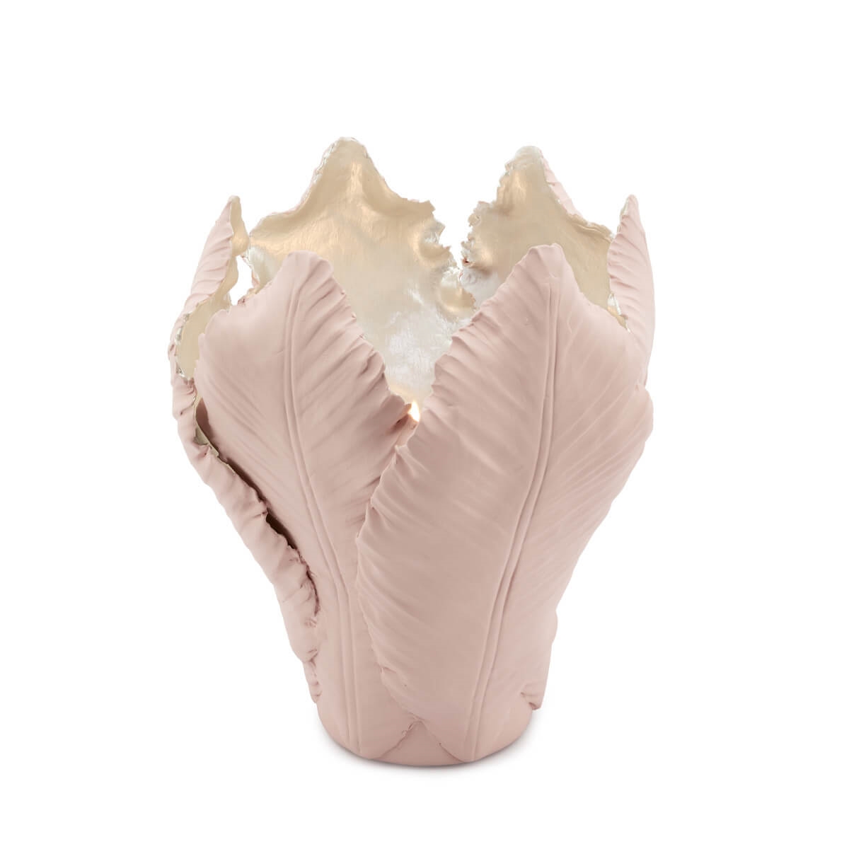 300050-PP ABHIKA ПОДСВЕЧНИК ТЮЛЬПАН PINK/PEARL 